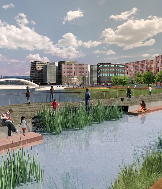 Silvertown Quays - Floating Bridge