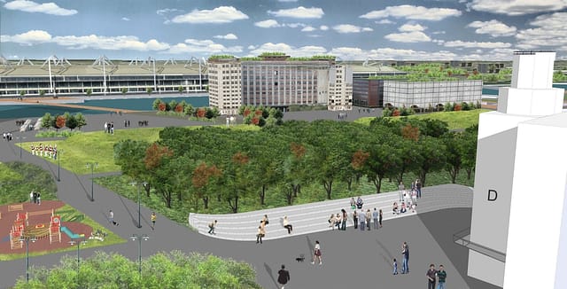 Silvertown Quays 4 Silvertown Quays - Silo D Plaza